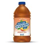 Snapple Zero Sugar Peach Tea - 64 fl oz Bottle