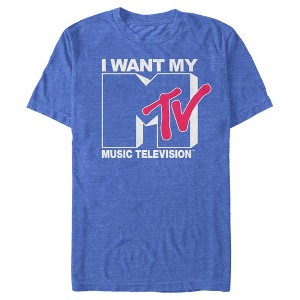Men's MTV I Want My Music Television T-Shirt - 1 of 4