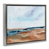 Stupell Industries Coastal View Horizon Floating Frame Canvas Art - 2 of 4