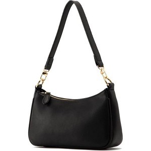 Clutch Tote Handbags with 2 Removable Straps and Zipper Closure Crossbody Bags Shoulder Purse Handbag for Women - 1 of 4