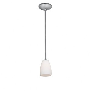 Access Lighting Sherry 1 - Light Pendant in  Brushed Steel - 1 of 1