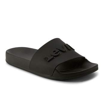 Levi's Mens 3d Slide Slip On Sandal Shoe, Navy, Size 13 : Target