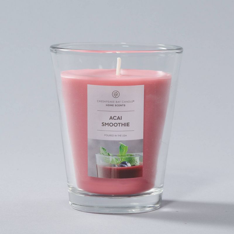 Jar Acai Smoothie Candle Purple - Home Scents, 3 of 6