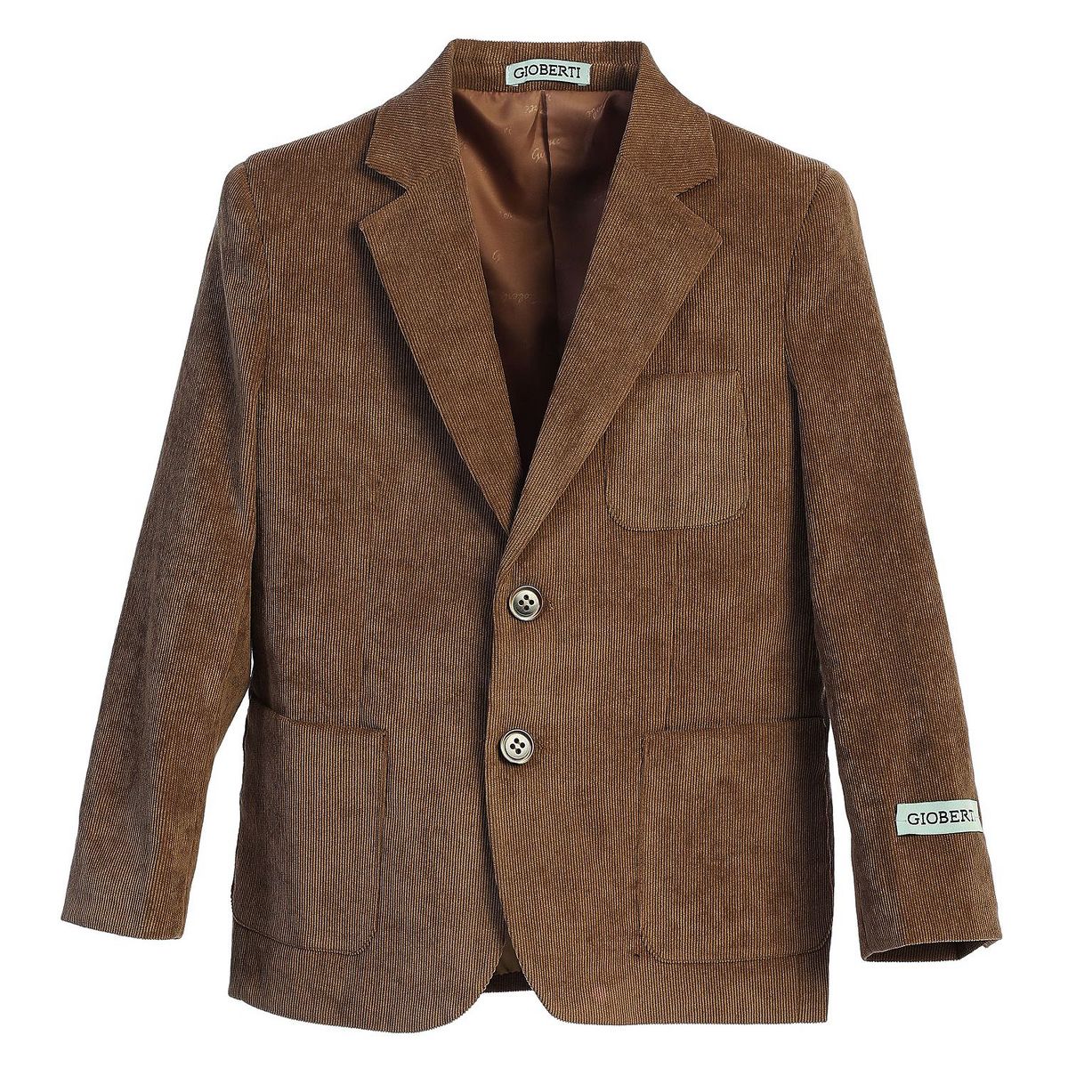 Gioberti Boy's Corduroy Blazer Jacket - thumbnail 6