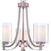 Minka Lavery Minka Parsons Studio 18" Wide Brushed Nickel 3-Light Chandelier - 3 of 3