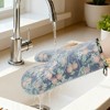 REGALWOVEN Set of 2 floral style with gripping of heat resistant waterproof easy to clean for kitchen baking and cooking Oven Mitts - 4 of 4