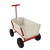 Racxily Wooden carriage + four-wheel design, Load-bearing capacity: 260LBS,Children's outdoor stroller, bringing joy to childhood outdoors - 2 of 4