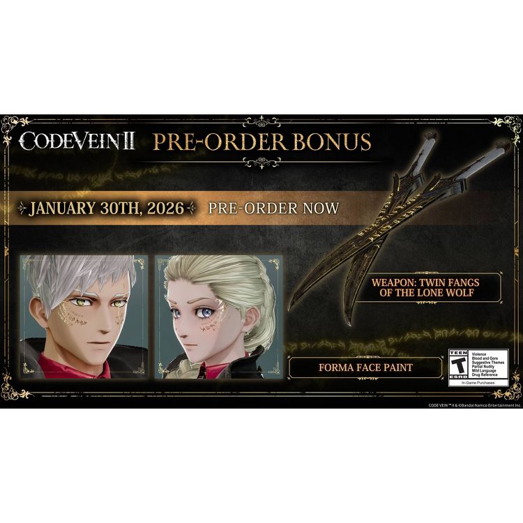 Code Vein II - PlayStation 5, 2 of 10