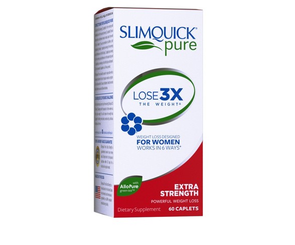 SlimQuick Pure Ultra Extra Strength Dietary Supplement Capsules - 60ct