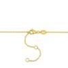 EVERLY JEWELRY  |   Yellow Plated Sterling Silver 2.81 CT TGW Blue Sapphire, Garnet & Green Onyx & Cultured Freshwater  Pearls Necklace - 2 of 4