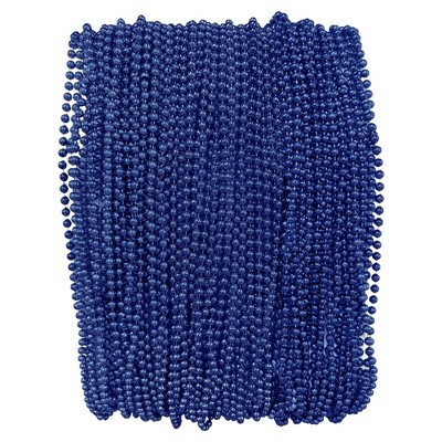 Mardi Gras Beads 33 inch 7mm, 6 Dozen, 72 Necklaces