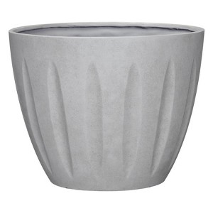 L&G Solutions 13 in. H X 16 in. D Polyresin Spritzer Planter Stone - 1 of 1