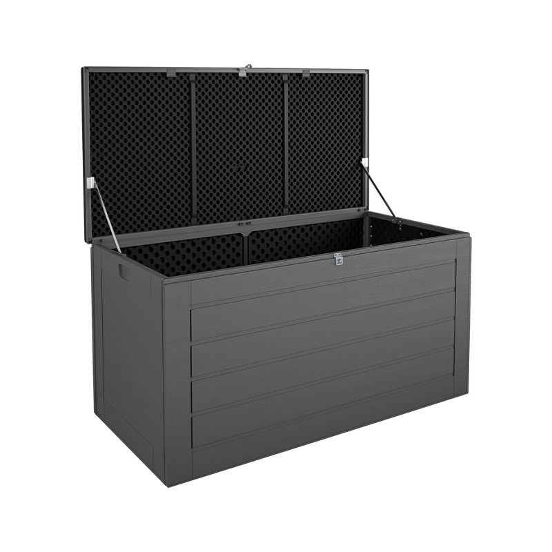 Cosco Outdoor Patio Deck Storage Extra Large Box 180 Gallons, 4 of 5