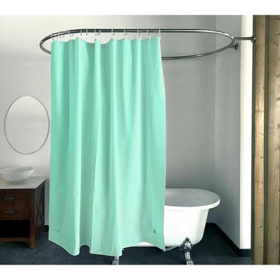 Home Mart Goods Jade Vinyl Shower Curtain Liner Waterproof - 70" x 72"