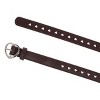 CTM Girls Love Heart Punched Hole Belt - 2 of 4
