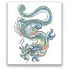 Tinsley Transfers Dragon Halloween Temporary Tattoos Costume Wearable Accessories - Red One Size - 2 of 2