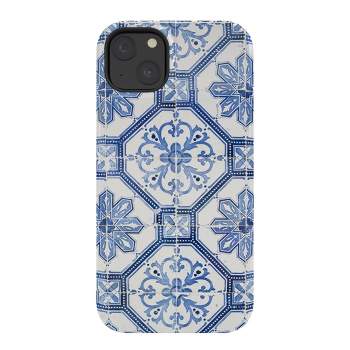 Henrike Schenk - Travel Photography Blue Portugese Tile Pattern Tough Tough iPhone 15 Case - Society6