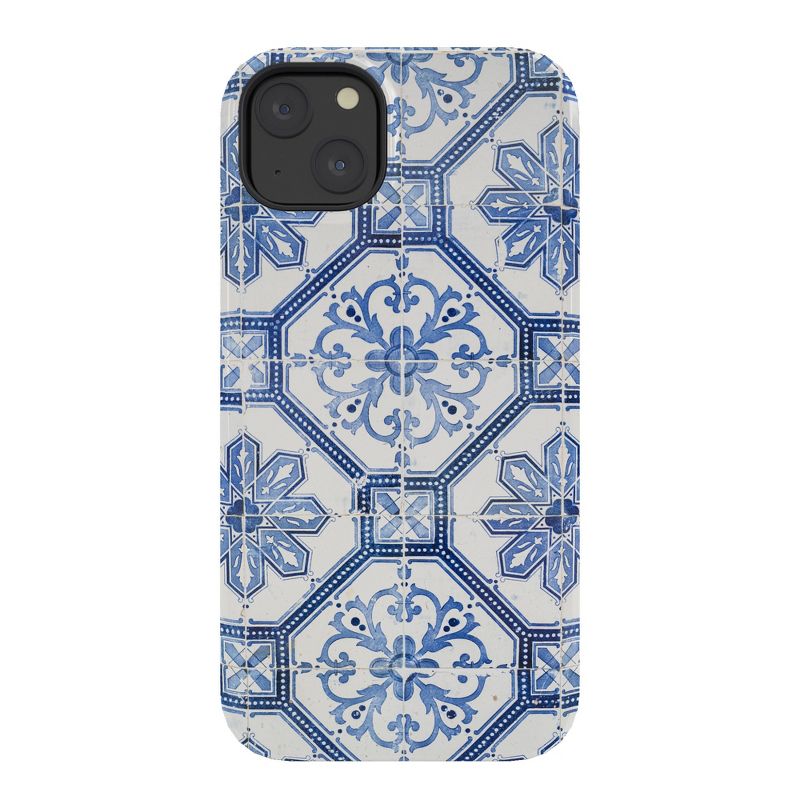 Henrike Schenk - Travel Photography Blue Portugese Tile Pattern Tough Tough iPhone 15 Case - Society6, 1 of 2