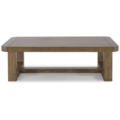 Cabalynn Light Brown Rectangular Wood Coffee Table