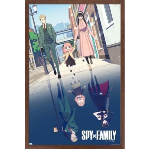 Trends International Spy x Family - Family Key Art Framed Wall Poster Prints - 1 of 4