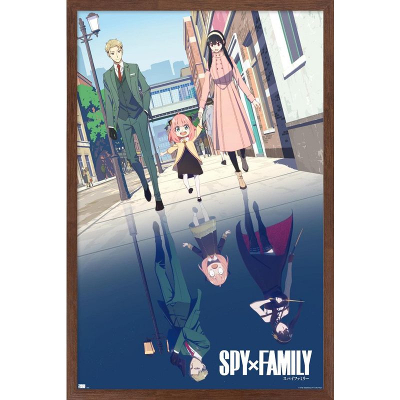 Trends International Spy x Family - Family Key Art Framed Wall Poster Prints, 1 of 7