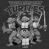 Men's Teenage Mutant Ninja Turtles Distressed Black and White Group Photo T-Shirt - 2 of 4