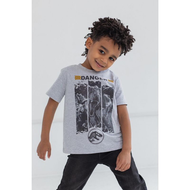 Jurassic Park 3 Pack T-Shirts Toddler, 2 of 10