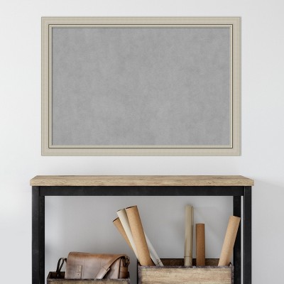 Romano Silver Framed Magnetic Board with Steel Surface