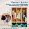 ECR4Kids Streamline 3-Section Toddler Coat Locker with Bench, 1 - 4 of 4
