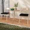 Costway Outdoor Chair Cushion Set of 2/4/6 Waterproof Fade-Resistant Olefin Seat Cushions Brown/Navy/Gray/Black - 2 of 4