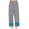 Casual Nights Women's Long Sleeve Rayon Button Down Pajama Set - 4 of 4