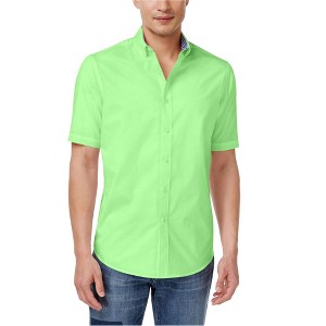 Club Room Mens Bancroft Poplin Button Up Shirt - 1 of 1