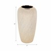 Ceramic Vase That Elevates Home Decor - Elegant Textured Vase for Living Room, Bedroom, Office, or Table Decor - Modern Accent Vase - 4 of 4