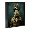 Stupell Industries Rabbit in Vintage Suit Black Framed Giclee Art - 3 of 4