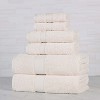 Organic Cotton Medium Weight Solid Towel Set by Blue Nile Mills - 2 of 4