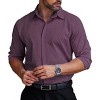 COOFANDY Men's Formal Dress Shirt Hidden Button Front Wrinkle Free Shirt Regular Fit Stretch Business Casual Shirts - 3 of 4