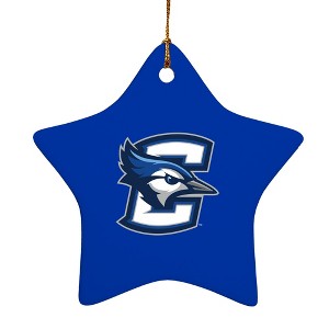 Creighton University Primary Logo StarShaped Porcelain Holiday Christmas Tree Ornament  3.1" - 1 of 4