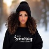 Simply Sage Market Women's Graphic Sweatshirt If It's Snowing I'm Not Going - 2 of 4