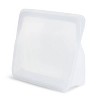 stasher Premium Silicone Reusable Food Storage Stand-Up Mid Bag - Clear - 4 of 4