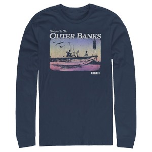 Men's Outer Banks Welcome to the OBX Long Sleeve Shirt - 1 of 4
