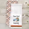 The Lakeside Collection Set of 2 Spring Truck Embroidered Kitchen Towels - Farm Fresh - 2 of 4