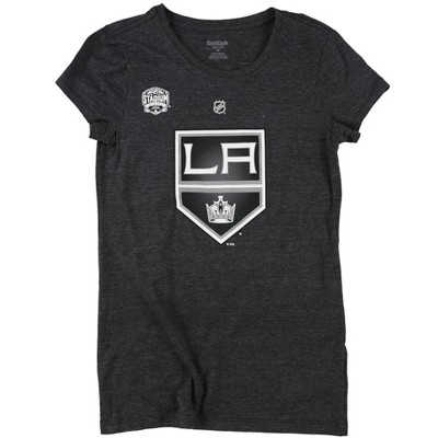 Reebok Womens LA Kings Williams 14 Graphic T-Shirt, Black, Medium