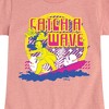 Girls' - Lilo and Stitch - Catch A Wave Fitted Short Sleeve Graphic T-Shirt - 2 of 4