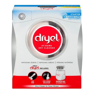 Dryel At-Home Dry Cleaner Starter Kit 4 Loads