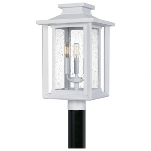 Quoizel Lighting Wakefield 3 - Light Post Light in  White Lustre - 1 of 1