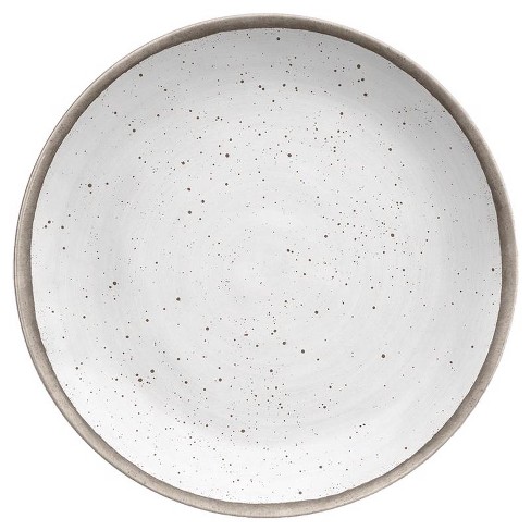 TarHong Gray/White Melamine Kiln Salad Plate 1 each - image 1 of 1