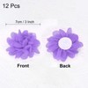 Unique Bargains Durable Versatile Chiffon  Artificial Flowers for Graduation Headbands 12 Pcs - 2 of 4