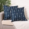 Unique Bargains Multicolor Decorative Modern Sofa Home Bedroom Throw Pillow Covers 2 Pcs - 2 of 4