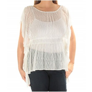 Free People Womens June Sheer Knit Blouse - 1 of 1
