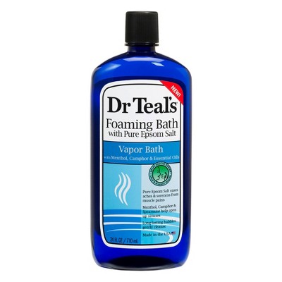 Dr Teal's Cool Vapor Mint & Menthol Foaming Bubble Bath - 24 fl oz